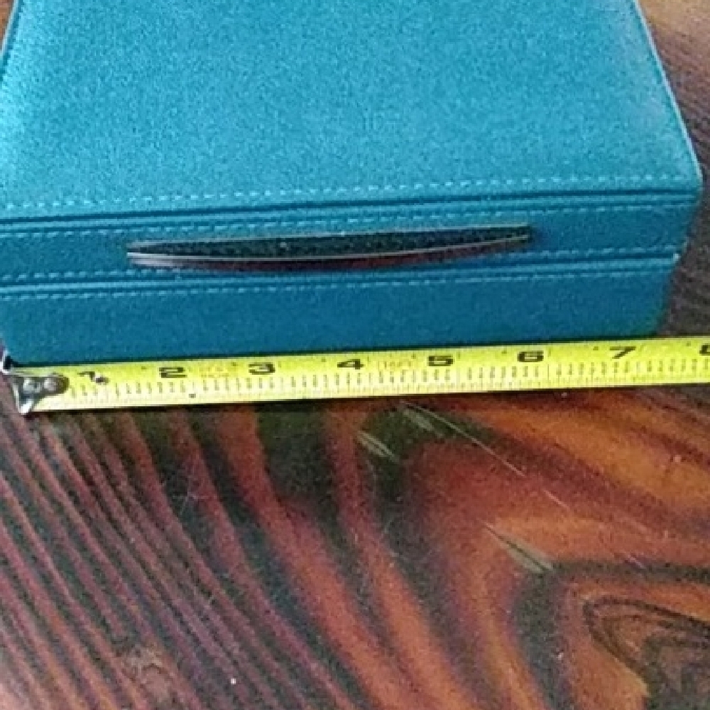 Max Studio Turquoise Jewelry Box - Picture 3 of 6